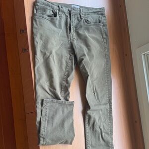 FRAME L'Homme Slim, 32, Garage Military Green